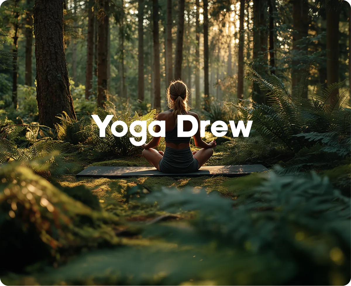 Yoga Drew — Branding project by Pixelco